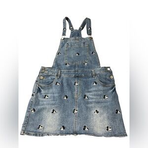 Disney Blue Denim Jumpsuit with Character Accents